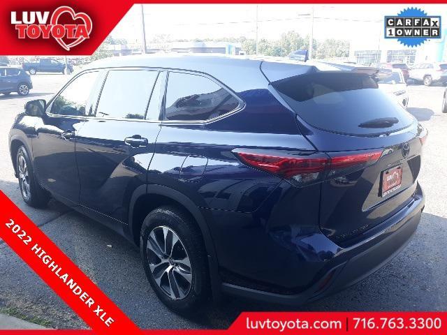 used 2022 Toyota Highlander car, priced at $35,435