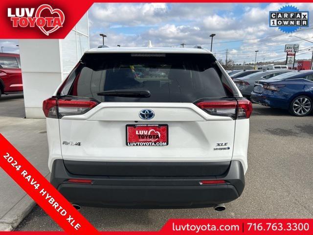 used 2024 Toyota RAV4 Hybrid car, priced at $35,200