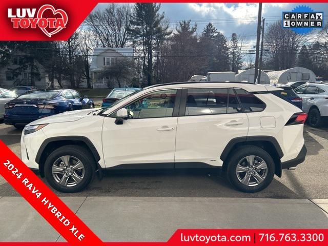 used 2024 Toyota RAV4 Hybrid car, priced at $35,200