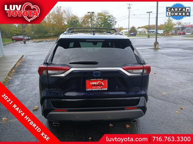 used 2021 Toyota RAV4 Hybrid car, priced at $34,428