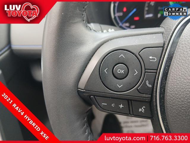 used 2021 Toyota RAV4 Hybrid car, priced at $34,428