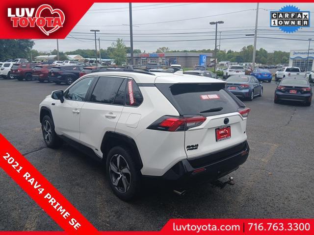 used 2021 Toyota RAV4 Prime car, priced at $29,400