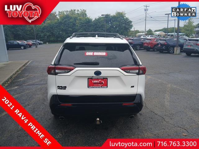 used 2021 Toyota RAV4 Prime car, priced at $29,400