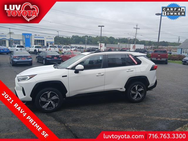 used 2021 Toyota RAV4 Prime car, priced at $29,400