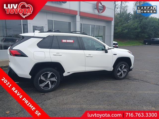 used 2021 Toyota RAV4 Prime car, priced at $29,400