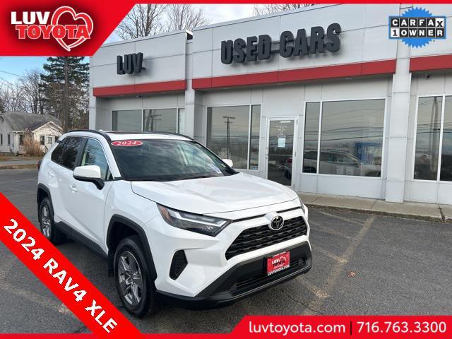 used 2024 Toyota RAV4 car, priced at $33,989