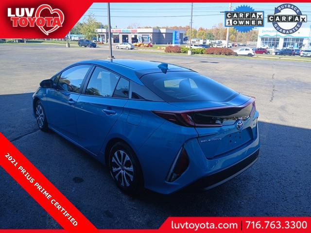 used 2021 Toyota Prius Prime car, priced at $26,617