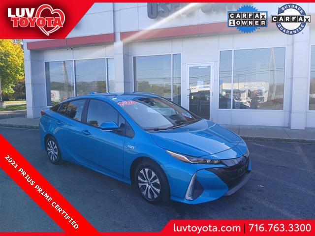 used 2021 Toyota Prius Prime car, priced at $26,617