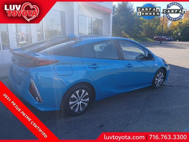 used 2021 Toyota Prius Prime car, priced at $26,617