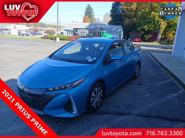 used 2021 Toyota Prius Prime car, priced at $27,418