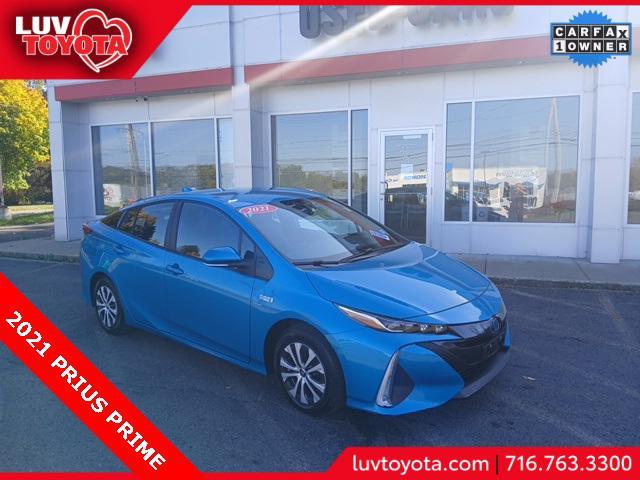 used 2021 Toyota Prius Prime car, priced at $27,418