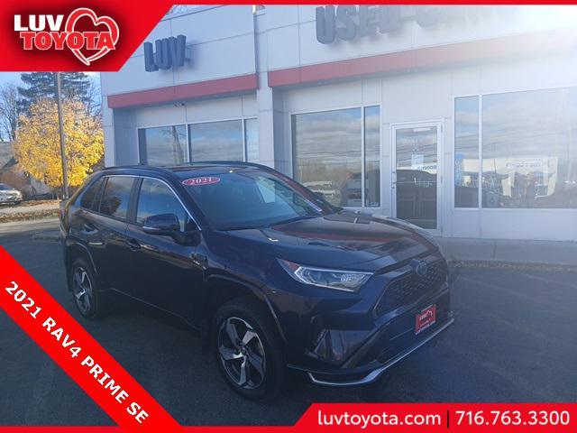 used 2021 Toyota RAV4 Prime car, priced at $33,616