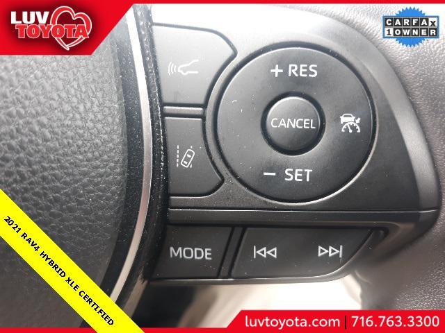 used 2021 Toyota RAV4 Hybrid car, priced at $32,000