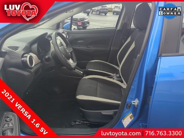 used 2021 Nissan Versa car, priced at $14,500