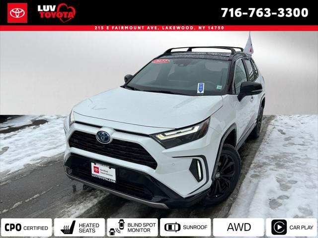 used 2023 Toyota RAV4 Hybrid car, priced at $40,795