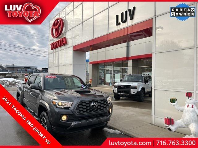 used 2021 Toyota Tacoma car, priced at $34,002