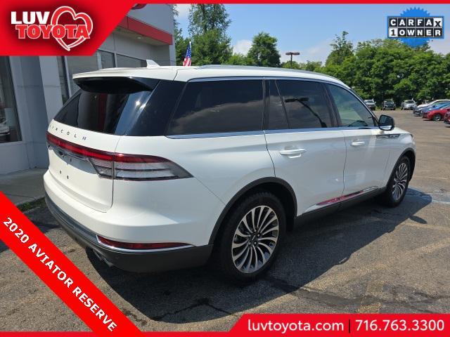 used 2020 Lincoln Aviator car, priced at $33,267