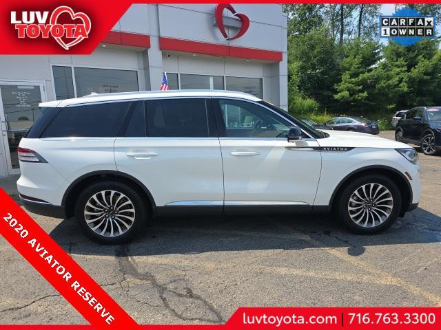 used 2020 Lincoln Aviator car, priced at $33,267