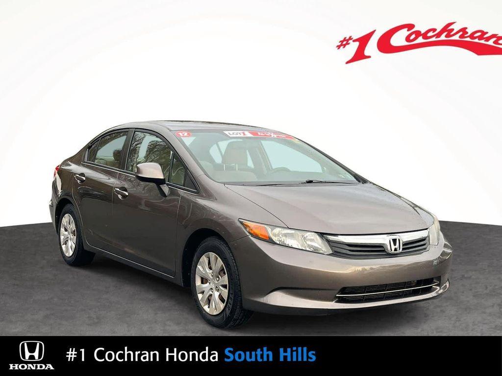 used 2012 Honda Civic car, priced at $8,752