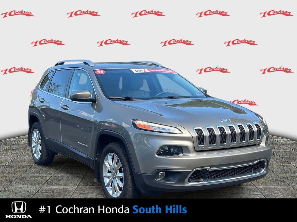 used 2017 Jeep Cherokee car, priced at $10,998