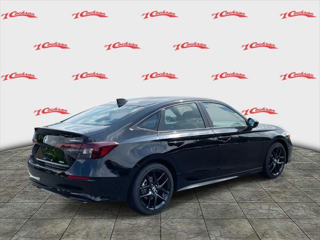 new 2025 Honda Civic Hybrid car, priced at $30,100