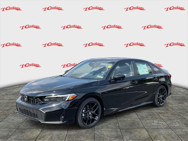 new 2025 Honda Civic Hybrid car, priced at $30,100