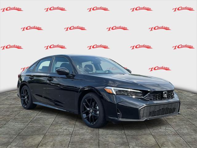 new 2025 Honda Civic Hybrid car, priced at $30,100