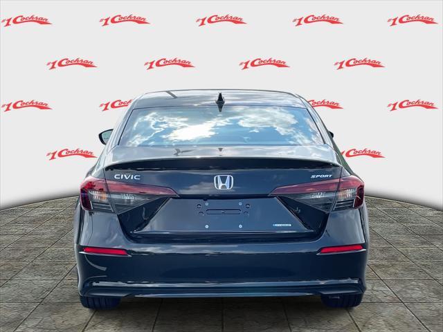new 2025 Honda Civic Hybrid car, priced at $30,100