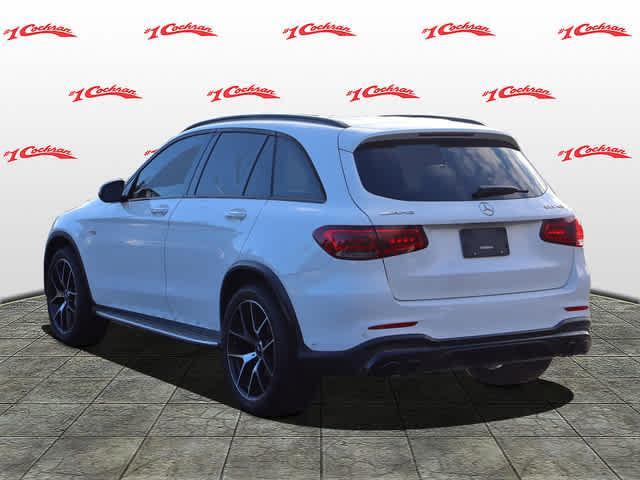 used 2022 Mercedes-Benz AMG GLC 43 car, priced at $37,999