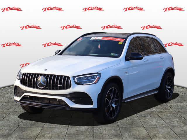 used 2022 Mercedes-Benz AMG GLC 43 car, priced at $37,999