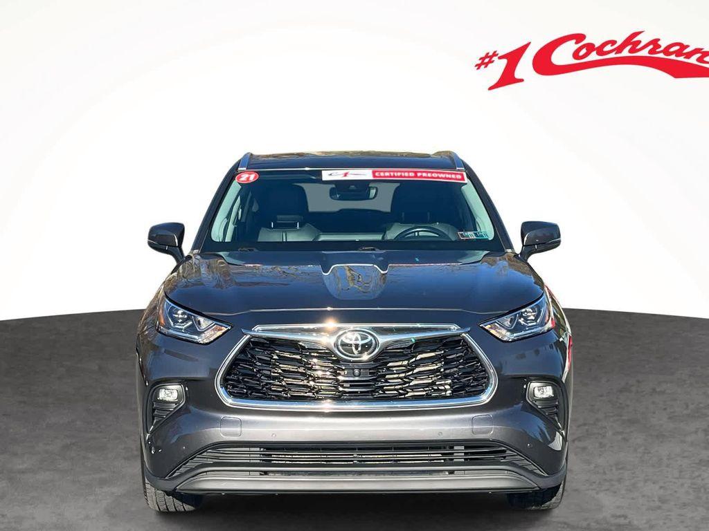 used 2021 Toyota Highlander car, priced at $29,998