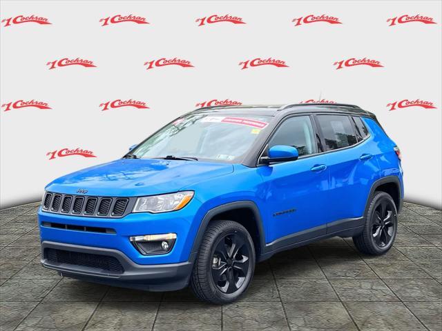 used 2021 Jeep Compass car, priced at $20,598