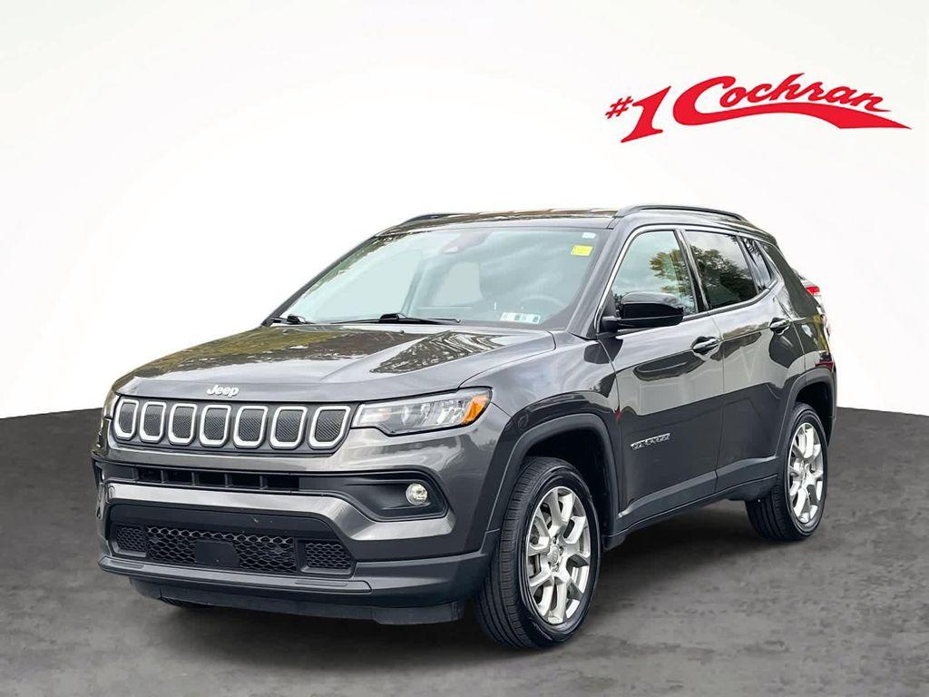 used 2022 Jeep Compass car, priced at $17,998
