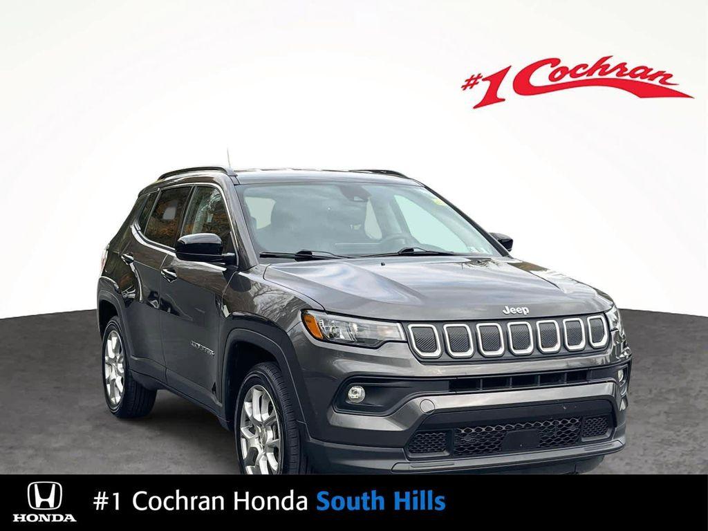 used 2022 Jeep Compass car, priced at $17,998