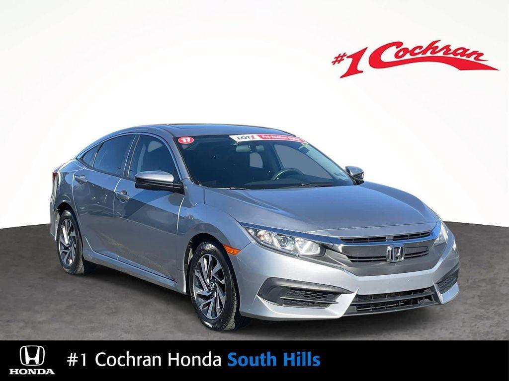 used 2017 Honda Civic car, priced at $13,498