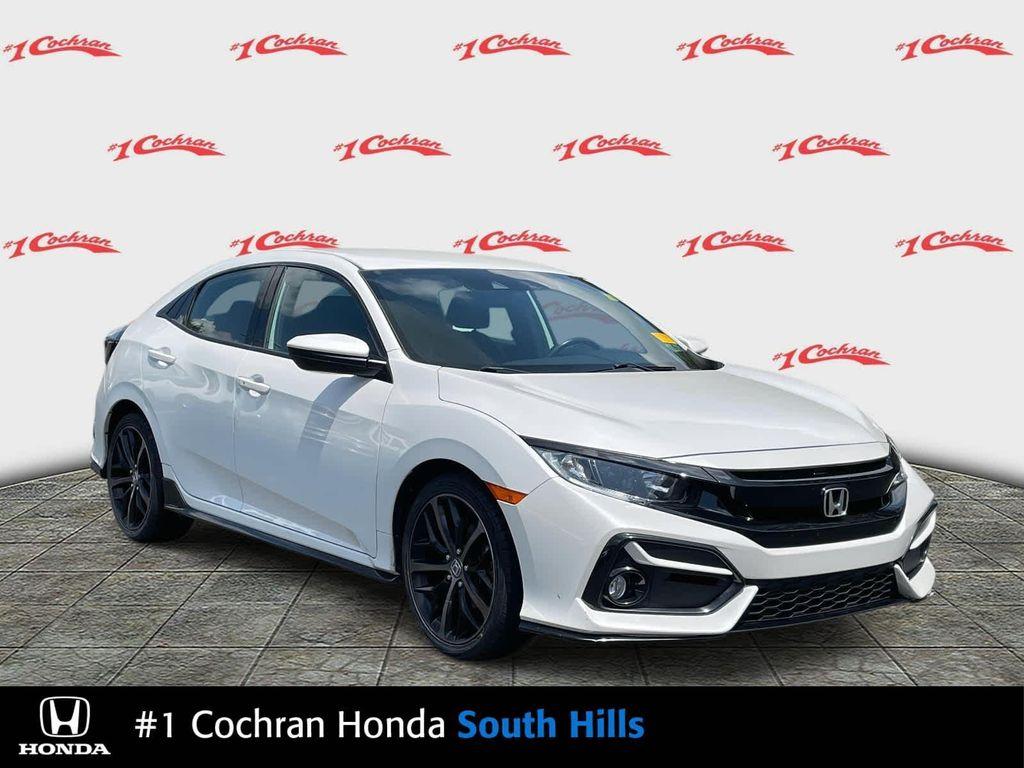 used 2021 Honda Civic car, priced at $18,835