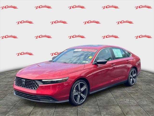 used 2023 Honda Accord Hybrid car, priced at $27,999