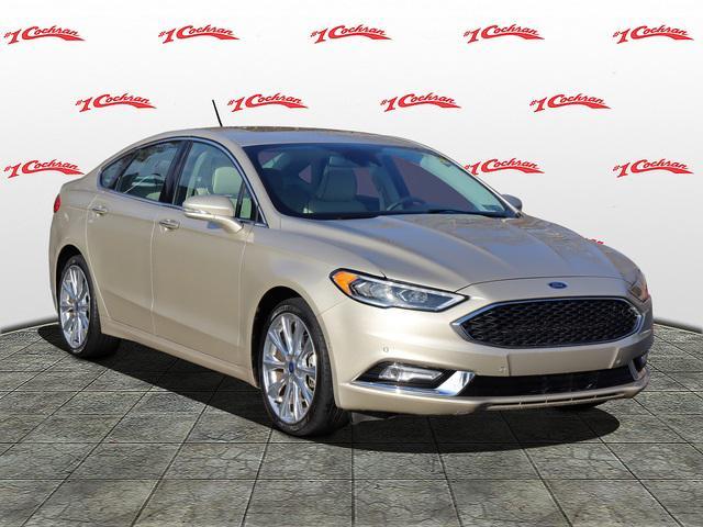 used 2017 Ford Fusion car, priced at $16,999