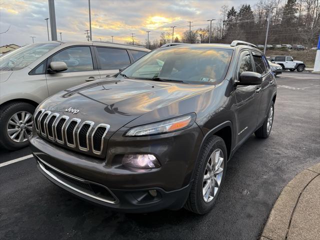 used 2017 Jeep Cherokee car, priced at $14,817