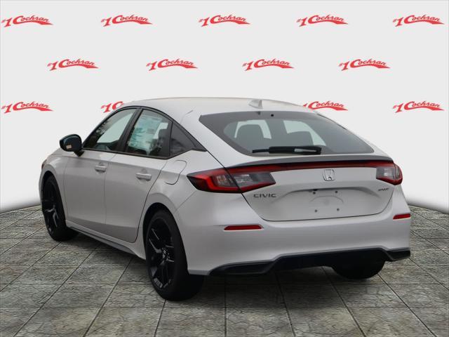 new 2025 Honda Civic car, priced at $29,055