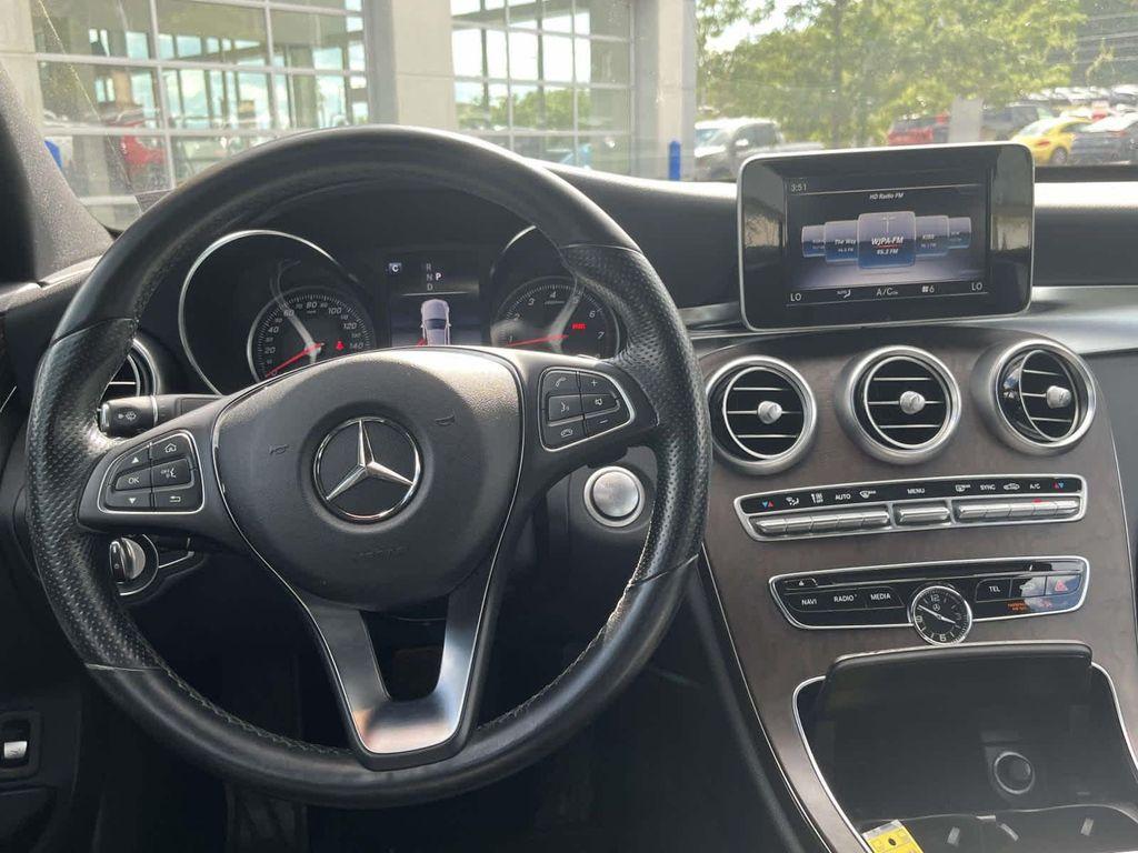 used 2018 Mercedes-Benz C-Class car, priced at $15,945