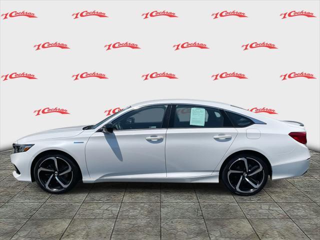 used 2022 Honda Accord Hybrid car, priced at $28,523