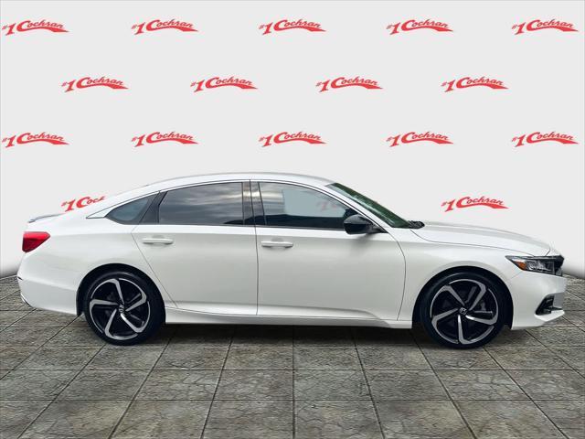 used 2021 Honda Accord car, priced at $24,999