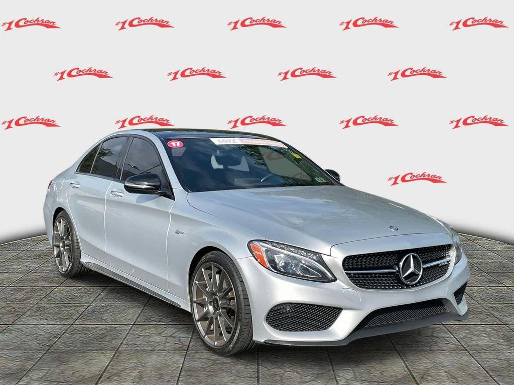 used 2017 Mercedes-Benz AMG C 43 car, priced at $22,456