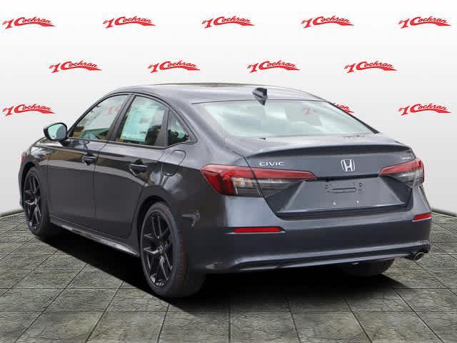 new 2025 Honda Civic car, priced at $27,345