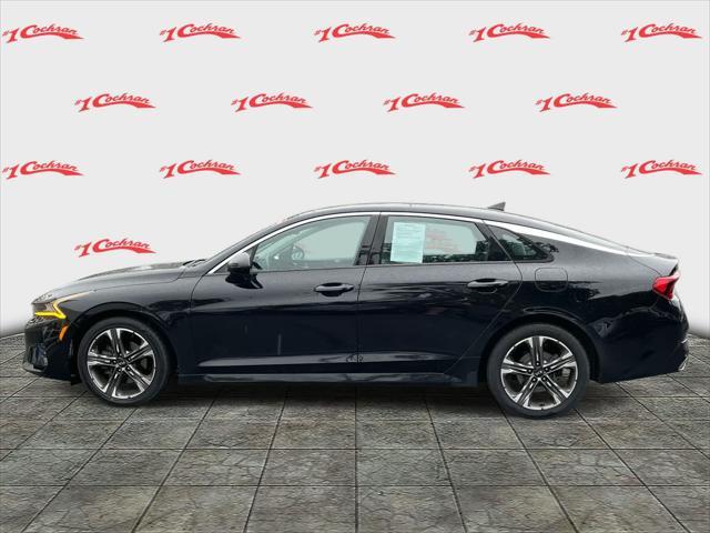used 2021 Kia K5 car, priced at $22,500
