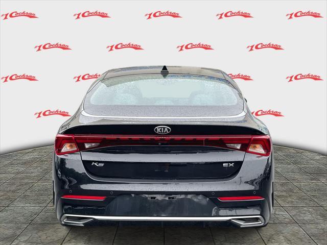 used 2021 Kia K5 car, priced at $22,500