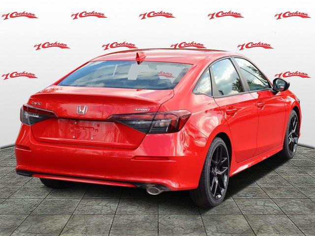 new 2025 Honda Civic car, priced at $26,712