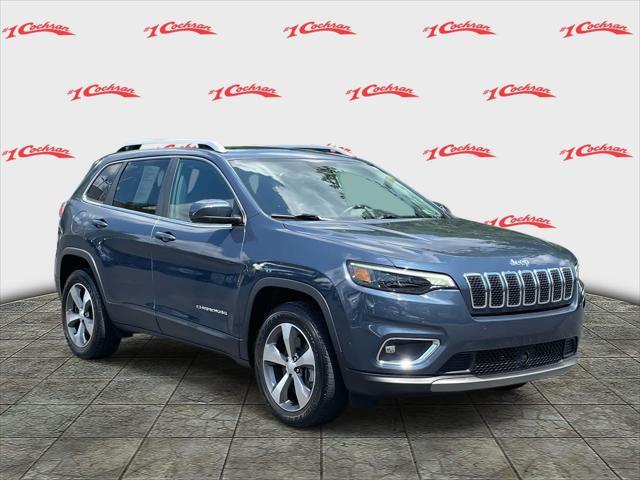 used 2021 Jeep Cherokee car, priced at $24,987