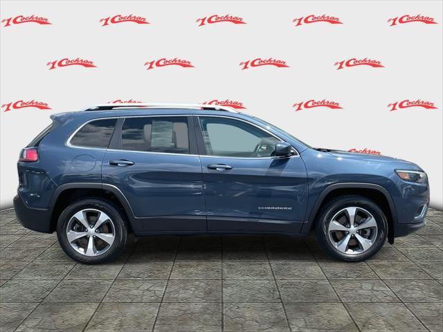 used 2021 Jeep Cherokee car, priced at $24,987